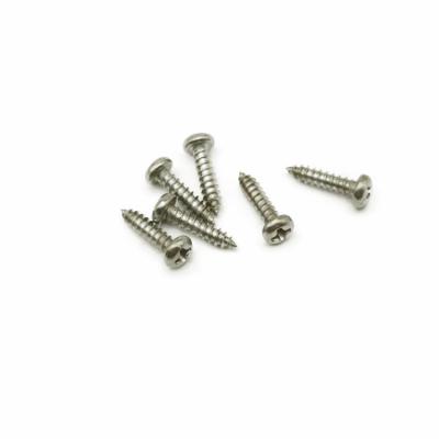 China Sandblasted Stainless Steel Self Tapping Sheet Metal Screws PA3x12 for sale