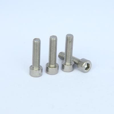 China SS316 Stainless Steel Metric Machine Screws , din912 hex socket screws M5x14 for sale