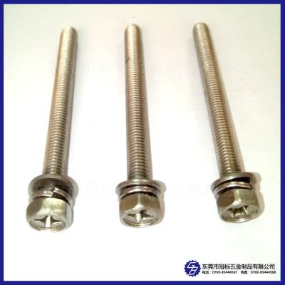 China 200mm Hex Extra Long Machine Screws SS302 Material DIN571 DIN964 for sale