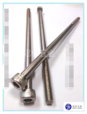 中国 12.9等級Extra Long Electrical Socket Screws 200mm Nickelplated 販売のため