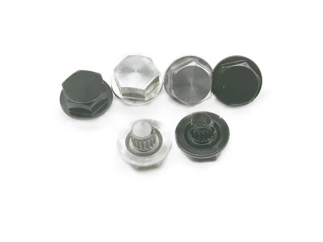 Aluminum CD Textured Vehicle Modified Hub Decorative Ring Rivets