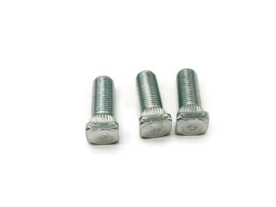 China C1045 Iron Galvanized Square Head Set Screw A4-80 Hardness electrolytic for sale