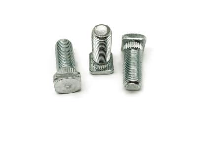 China Electrolytic Square Head Screw 38.88g Non Standard Fastener Square Head Screws ANSI Standard A2-70 Hardness for sale