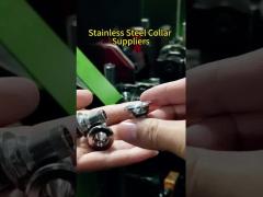 Fabricante de collares de acero inoxidable