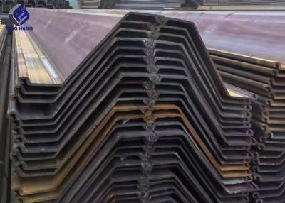 China OEM U Steel Piling Retaining Wall Type 3 Type 2 Hot Rolled for sale