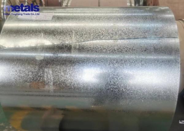 Quality Regular Spangle Galvanized GI Steel Coil Roll Dx53D Passivation 0.12mmx914mm for sale