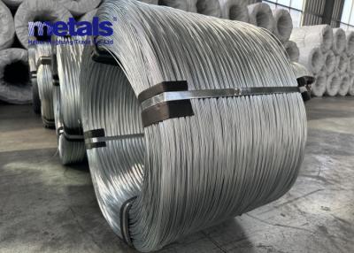 China Enlace de alambre electro galvanizado con alta capa de zinc de calibre 9 en venta