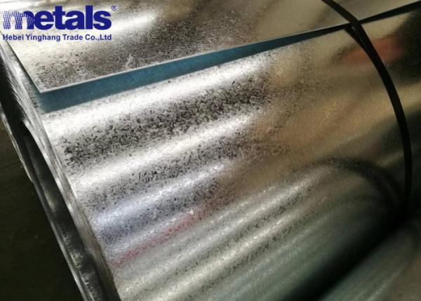 Quality 40g Big Spangle GI Steel Coil Galvanized Zinc Sheet 0.4mmx914mm For Roofing for sale
