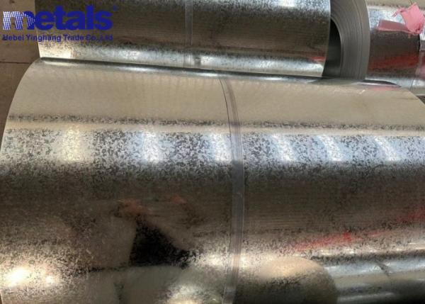 Quality 40g Big Spangle GI Steel Coil Galvanized Zinc Sheet 0.4mmx914mm For Roofing for sale
