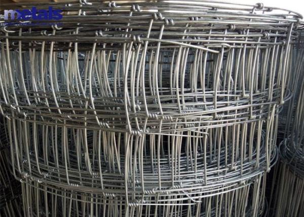 Quality Galvanized Field Wire Mesh screen Fence Hinged Knot For Cattle 50m for sale