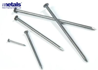 China Round Head Bwg9 Galvanized Framing Nails For Nail Gun Zinc Plating for sale
