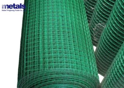 China Dark Green Welded Mesh Fencing Galvanised Steel Mesh Panels For Chicken Cage for sale