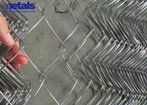 Quality Galvanized Diamond Mesh Chain Link Mesh Fence 50x50 For Fence for sale