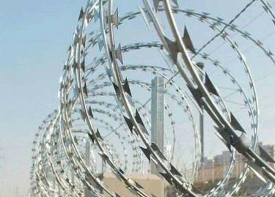 China Q235 PVC Razor Barbed Concertina Wire Coil High Security for sale