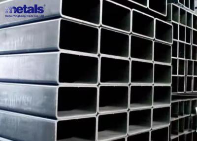 China 2x3 Zoll Strukturalverzinkte Stahlrohre Rechteckige Schläuche angepasst zu verkaufen