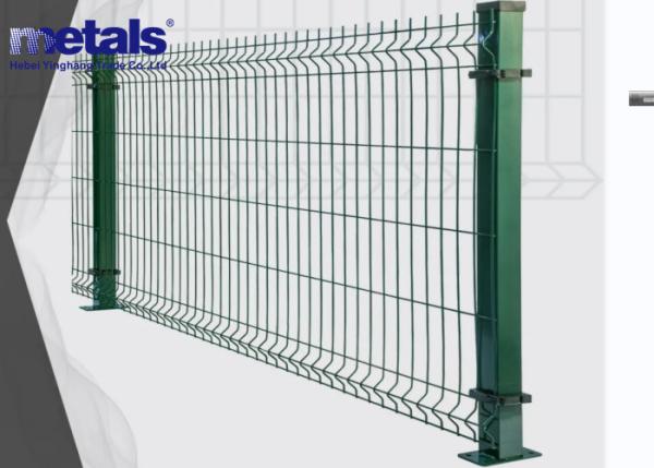 Quality ODM Chain Link Wire Mesh 3D PVC Coated Welded Mesh 200x50mm V Shape for sale