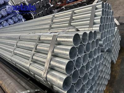 China OEM ERW Carbon Galvanized Steel Pipe GI Round Tubing for sale