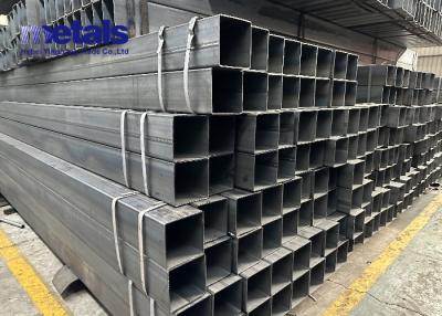 China Black Welded Square Gi Square Pipe Steel 1 Inch Galvanized Pipe Hollow Section for sale