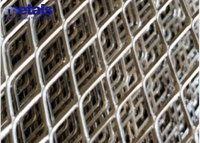China Heavy Black Steel Expanded Metal Mesh Sheet Catwalk Grating High Tensile for sale
