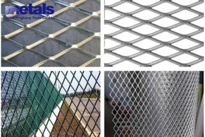 China Customized Aluminium Expanded Metal Mesh Sheets Decorative For Building for sale