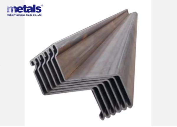 Quality Bulk Hot Rolled Steel Piles Sheet Metal Piling For Infrastructure Retaining Wall for sale