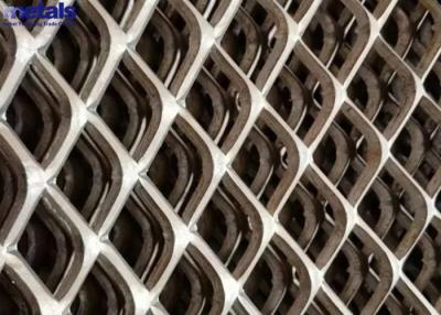 China Flattened Heavy Duty Expanded Metal Mesh 4x8 For Outdoor Building for sale