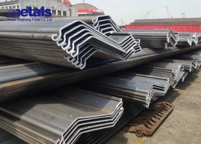 China Z Shape Steel Piles Sheet HR CR For Cofferdam Construction for sale