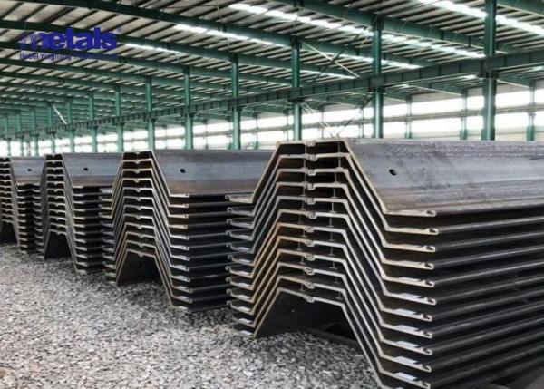 Quality Z Shape Steel Piles Sheet HR CR For Cofferdam Construction for sale