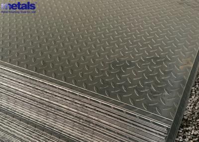 China Diamond MS Chequered Plate Metal Sheet Q235B Q345 Hot Rolled for sale