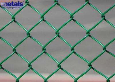 Κίνα Επικεφαλίδα φράχτη με πλέγμα αλυσίδας PVC για αναψυχή προς πώληση