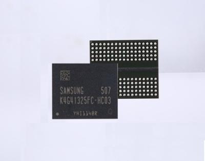 China K4G41325FC-HC03 DRAM Memory Chip GDDR5 SGRAM 4G-Bit 128M X 32 1.5V 170-Pin FBGA for sale