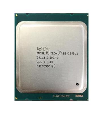 China Xeon E5-2680 V2  SR1A6  Processor  Intel Xeon 10 Core 25M Cache  Up To 2.8GHZ  For  Desktop LGA-1151 for sale