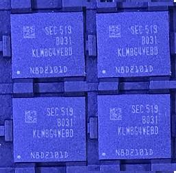 China FLASH BGA GEN6 de IC do chip de memória de KLMBG4WEBD-B031 32B EMMC para o armazenamento móvel à venda