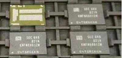 China Almacenamiento del chip de memoria del chip de memoria KMFNX0012M-B214 (8+8 EMCP D3 LPDDR3-1866MHz) de EMCP en venta