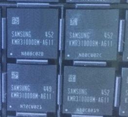 中国 パーソナル コンピュータ高速のためのKMR310008M-A611 EMCPのメモリー チップ（16+24 EMCP D3） 販売のため