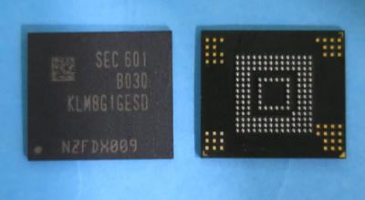 China KLM8G1GESD-B03Q ayunan almacenamiento industrial del microprocesador de Emmc 5,0 del chip de memoria de 8gb EMMC en venta
