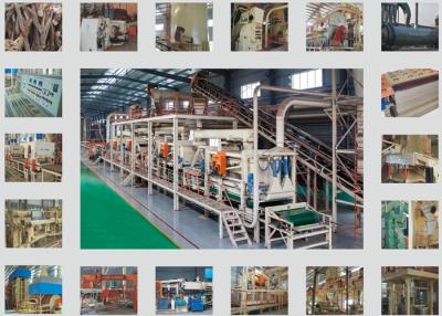 China Multi-Daylight Hot Press Machine 4x8 Inch Board Production Line for sale