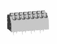 China PCB terminal - No screw type termianl F53-22-5.08 for sale