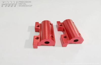 China Precision machined aluminum parts 6061 with colorful anodizing finish for sale