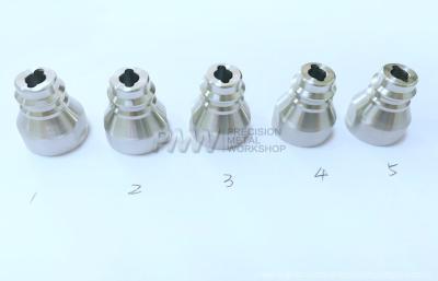China SS316 Stainless steel machined parts with Ra 0.2 surface quality on internal surfaces for sale