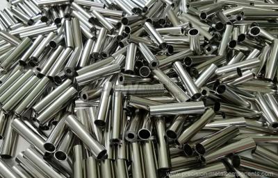 China Brass machined parts with nickel plating , barrel with various diameters available for sale