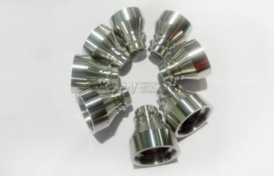 China SUS316 Stainless steel machined parts with internal surface Ra0.2 before polishing for sale