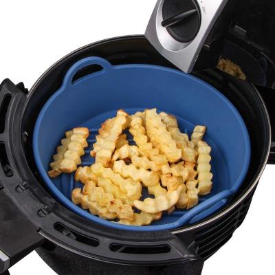 China BPA Free Unbreakable OEM ODM Available Air Fryer Silicone Pot Safe In Dishwasher for sale