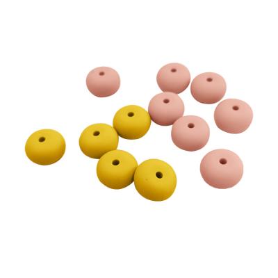 China Food Grade Chewable Silicone Beads Teether High Strength For Baby for sale