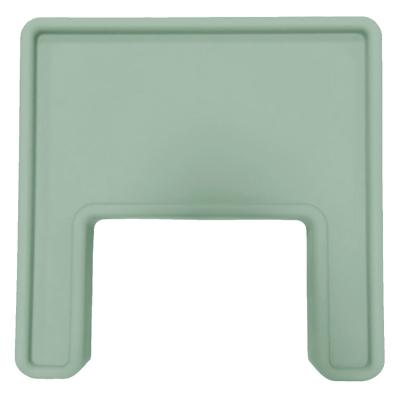 China Modern Heat Insulation Full Cover Silicone High Chair Placemat OEM for sale