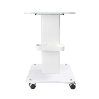 China Esthetician Beauty Trolley On Wheels White OEM for sale