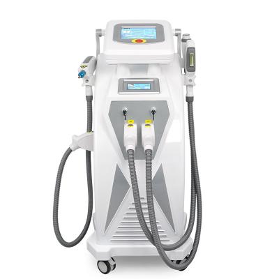 China 3 In 1 IPL OPT SHR ND Yag Laser RF For Hair Removal Tattoo Removal Skin Tightening for sale