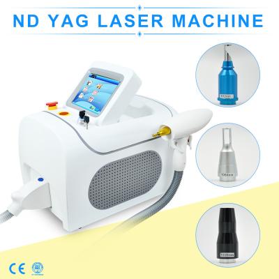 China Augenbrauen-Tätowierungs-Abbau Q schaltete Nd YAG Laser-Maschinen-Kohlenstoff-Schale 1500W zu verkaufen