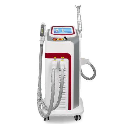China 3 In 1 Professional Pico second Laser Opt Shr Ipl Facial Machine For Hair Removal for sale