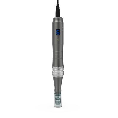 China Grey Color Dr Microneedle Derma Pen Face M8 8 Zoll Schirm- zu verkaufen